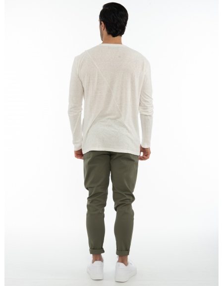 XAGON MAN Chino Παντελόνι 2CR6017 Χακί XAGON MAN - 7