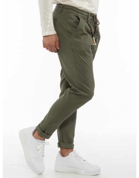 XAGON MAN Chino Trousers 2CR6017 Khaki XAGON MAN - 3