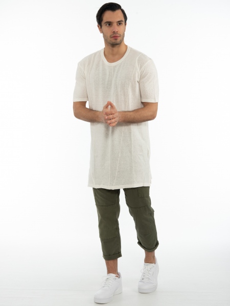 LA HAINE T-shirt 3J KREPT Λευκό LA HAINE - 4