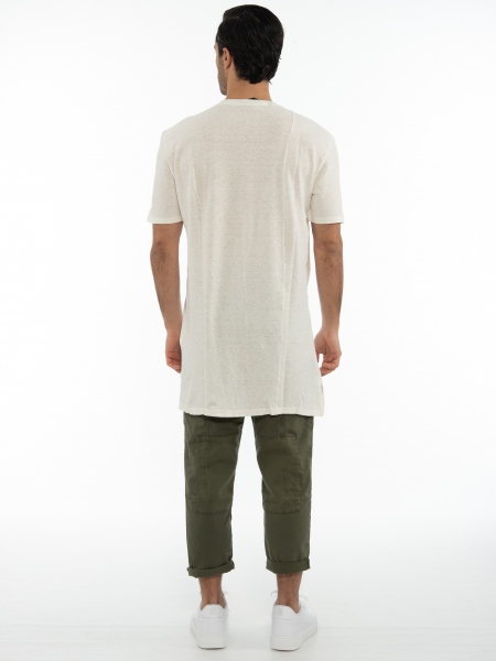 LA HAINE T-shirt 3J KREPT Λευκό LA HAINE - 5