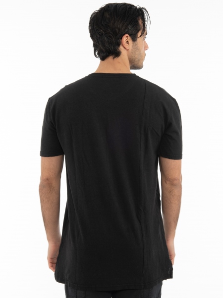 LA HAINE T-shirt 3J KREPT Black LA HAINE - 2