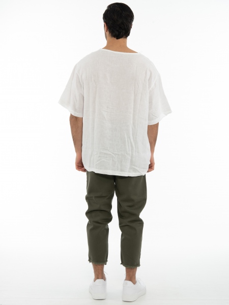 XAGON MAN T-shirt 2V566B0 Λευκό XAGON MAN - 7