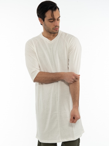 LA HAINE T-shirt long 3M BASE White LA HAINE - 3