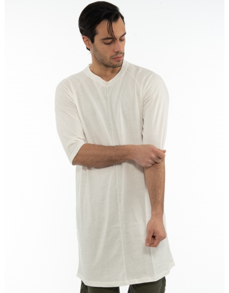 LA HAINE T-shirt long 3M BASE White LA HAINE - 3