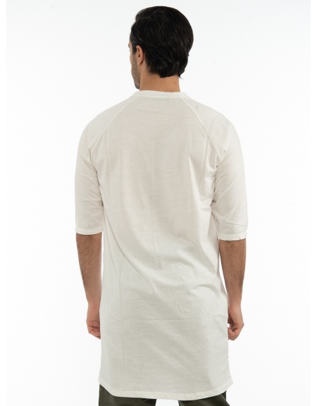 LA HAINE T-shirt long 3M BASE White LA HAINE - 2