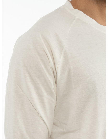 LA HAINE T-shirt long 3M BASE White LA HAINE - 5