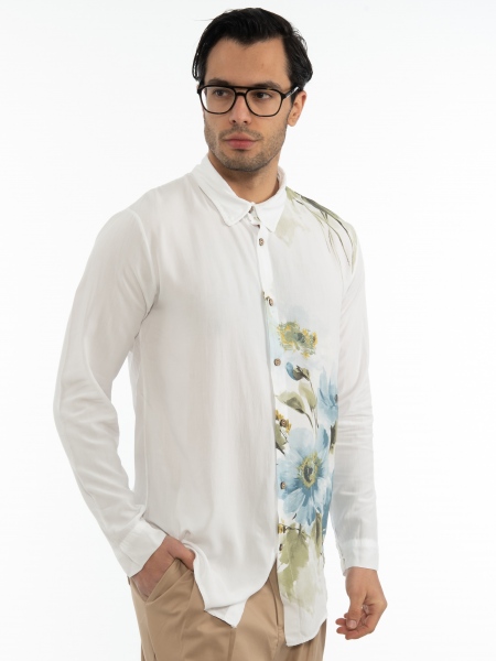 XAGON MAN Πουκάμισο 2V58200 Λευκό XAGON MAN - 3