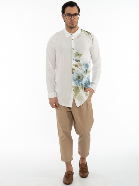 XAGON MAN Πουκάμισο 2V58200 Λευκό XAGON MAN - 7