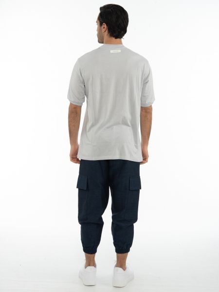 19 ATHENS T-shirt K22-1019 Γκρι NINETEEN - 7