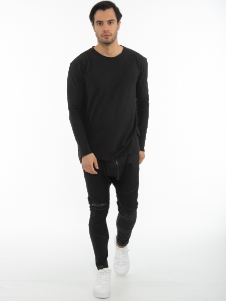 LA HAINE Μπλούζα 3J KONAN Μαύρο LA HAINE - 6