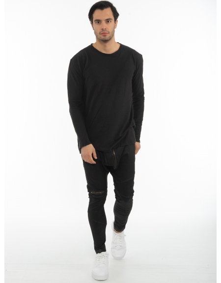 LA HAINE Μπλούζα 3J KONAN Μαύρο LA HAINE - 6