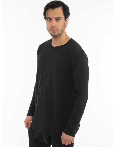 LA HAINE Μπλούζα 3J KONAN Μαύρο LA HAINE - 4