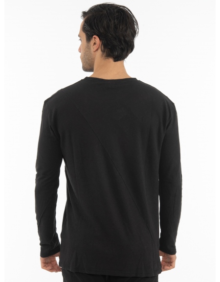 LA HAINE Μπλούζα 3J KONAN Μαύρο LA HAINE - 2