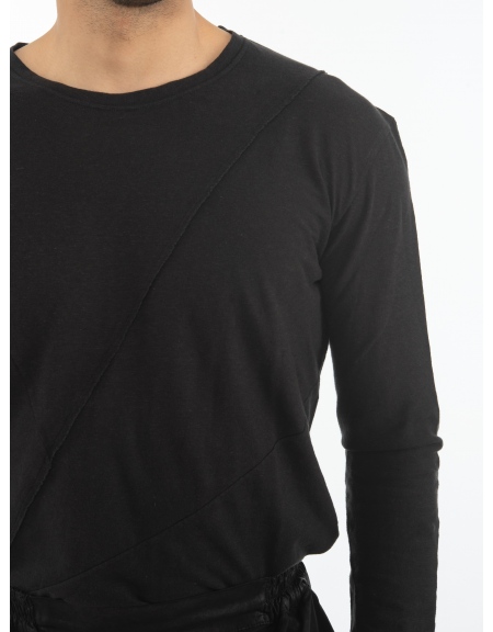 LA HAINE Μπλούζα 3J KONAN Μαύρο LA HAINE - 5