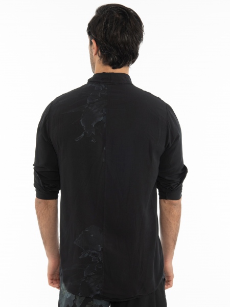 XAGON MAN Πουκάμισο 2V58200 Μαύρο XAGON MAN - 2