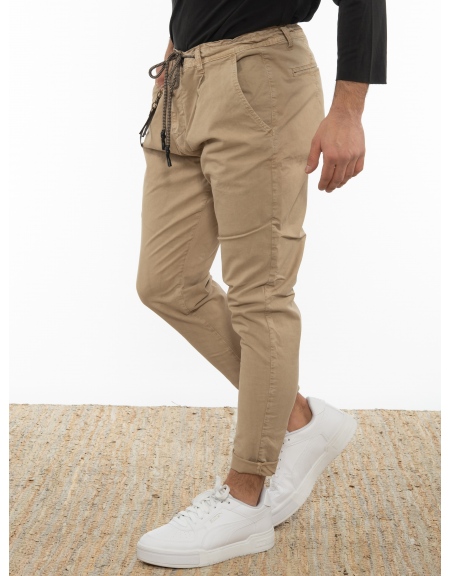 XAGON MAN Chino Trousers CR5001 Beige XAGON MAN - 4