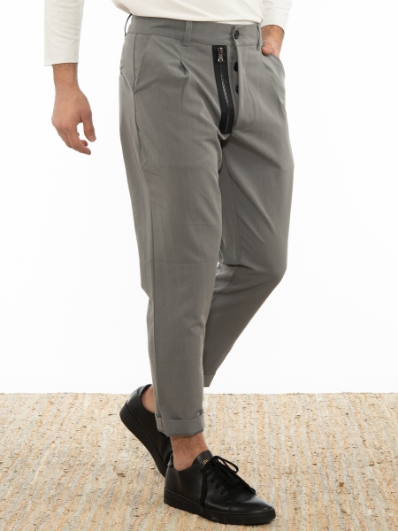 OVER-D Pants Chino OM796PN Gray OVER-D - 3
