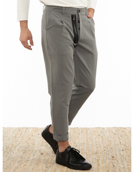 OVER-D Pants Chino OM796PN Gray OVER-D - 3