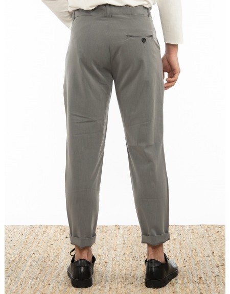 OVER-D Pants Chino OM796PN Gray OVER-D - 2
