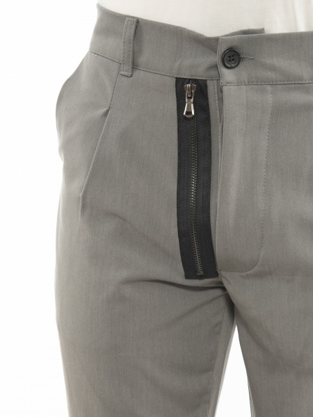 OVER-D Pants Chino OM796PN Gray OVER-D - 5