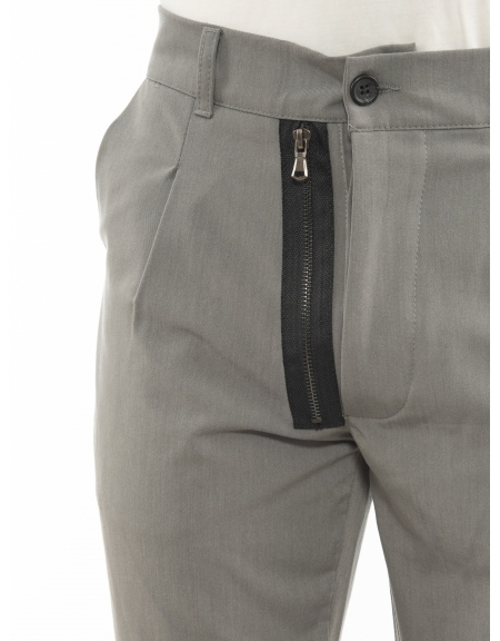 OVER-D Pants Chino OM796PN Gray OVER-D - 5