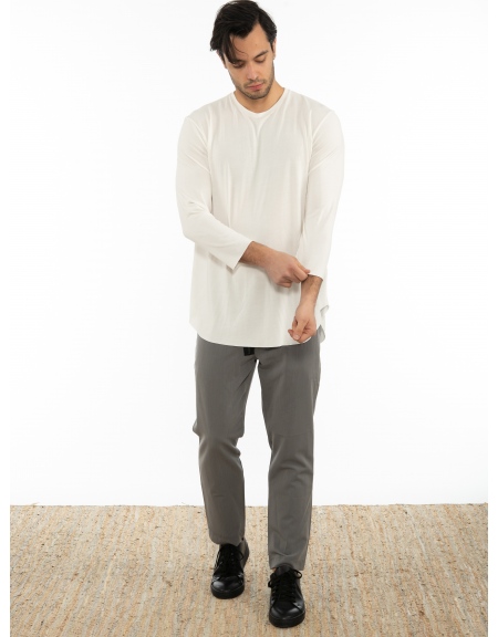 OVER-D Pants Chino OM796PN Gray OVER-D - 6