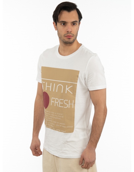 OVER-D T-shirt OE1S2S2T46 Λευκό OVER-D - 4
