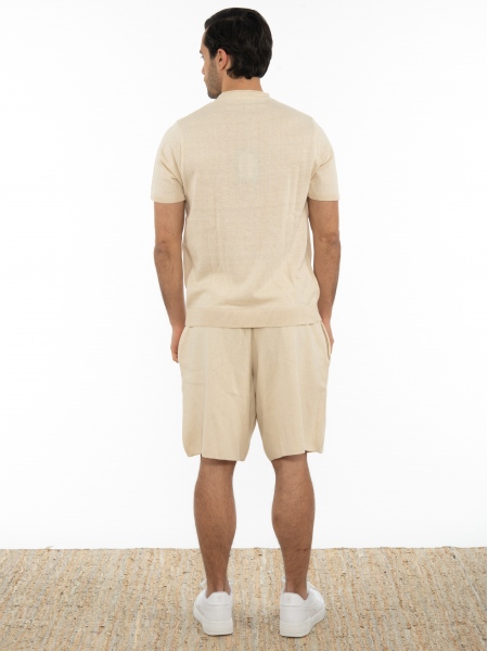 OVER-D T-shirt yarn OT1S2S2M07 Beige OVER-D - 7