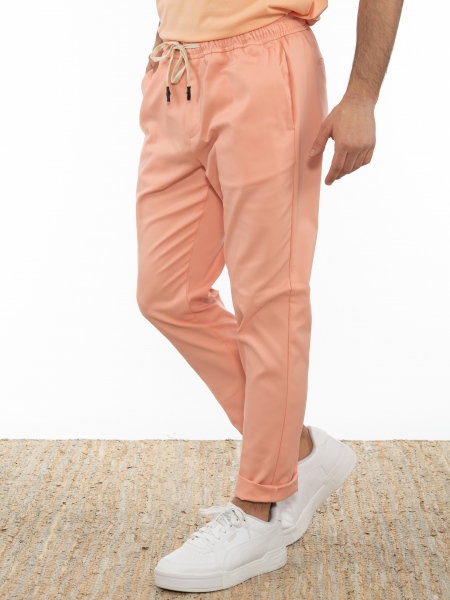 OVER-D Chino Pants OE1S2S2P11 Pink - Coral OVER-D - 4