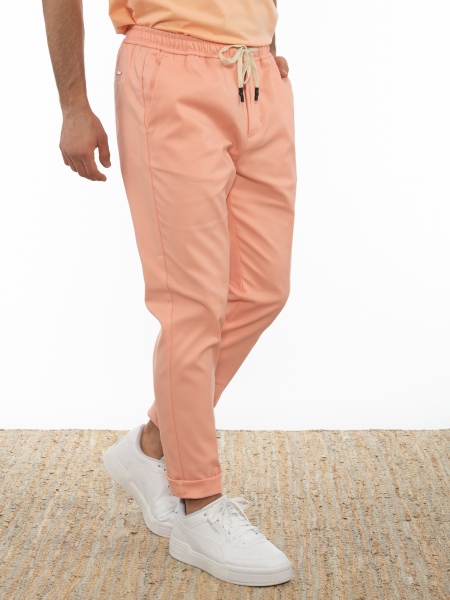 OVER-D Chino Pants OE1S2S2P11 Pink - Coral OVER-D - 3