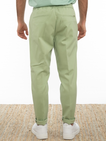 OVER-D Chino Παντελόνι OE1S2S2P11 Πράσινο - Φυστικί OVER-D - 2