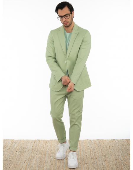 OVER-D Chino Παντελόνι OE1S2S2P11 Πράσινο - Φυστικί OVER-D - 8