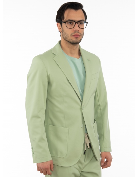 OVER-D Σακάκι OE1S2S2G02 Πράσινο - Φυστικί OVER-D - 3