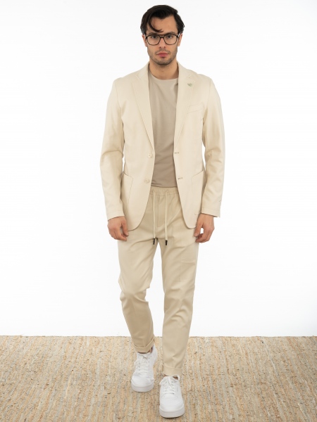 OVER-D Σακάκι OE1S2S2G02 Μπεζ OVER-D - 6