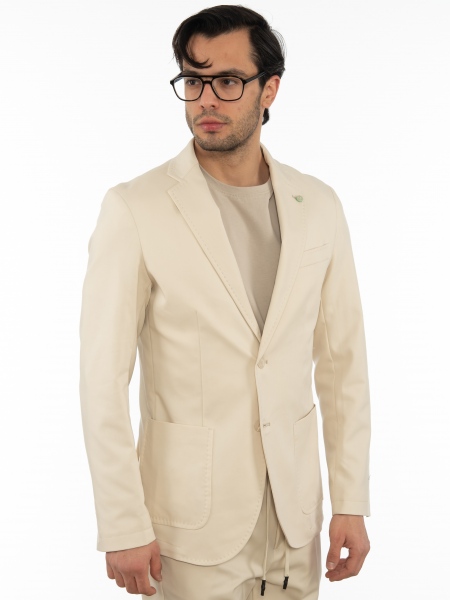 OVER-D Σακάκι OE1S2S2G02 Μπεζ OVER-D - 3