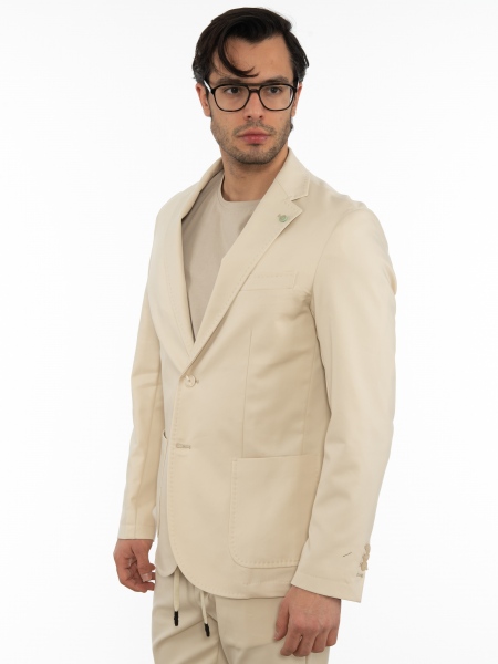 OVER-D Σακάκι OE1S2S2G02 Μπεζ OVER-D - 4