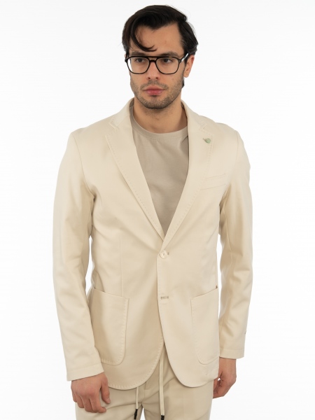 OVER-D Σακάκι OE1S2S2G02 Μπεζ OVER-D - 9