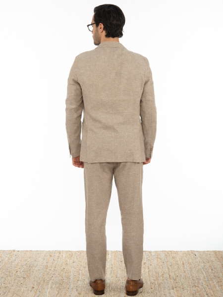 OVER-D Σακάκι OE1S2S2G11 Μπεζ OVER-D - 6