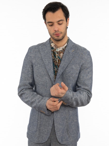 OVER-D Σακάκι OE1S2S2G11 Μπλε OVER-D - 1