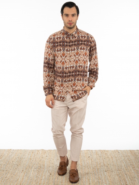 OVER-D Chino Pants OE1S2S2P34 Coral OVER-D - 7