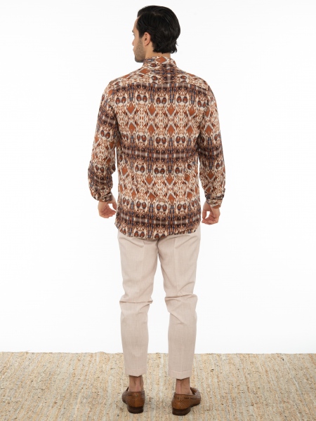 OVER-D Chino Pants OE1S2S2P34 Coral OVER-D - 8