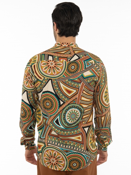 OVER-D Shirt mao OT1S2S2C09 Printed OVER-D - 2