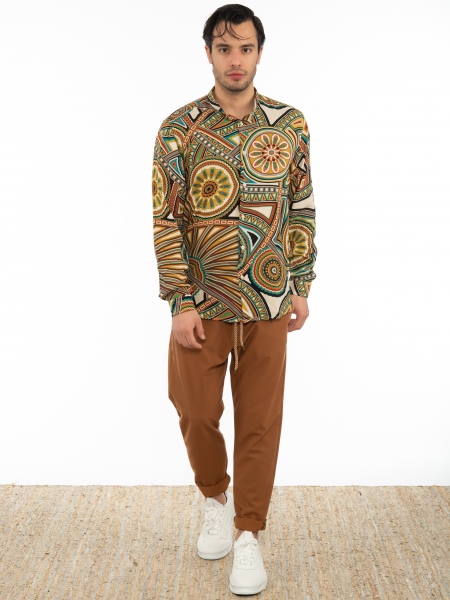 OVER-D Shirt mao OT1S2S2C09 Printed OVER-D - 6