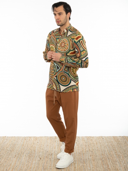 OVER-D Shirt mao OT1S2S2C09 Printed OVER-D - 10