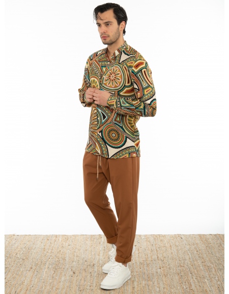 OVER-D Shirt mao OT1S2S2C09 Printed OVER-D - 10