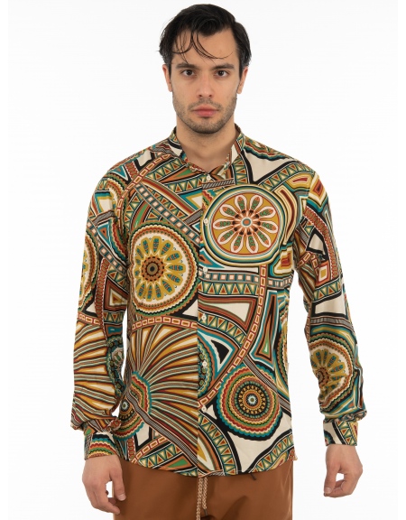 OVER-D Shirt mao OT1S2S2C09 Printed OVER-D - 3