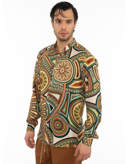 OVER-D Shirt mao OT1S2S2C09 Printed OVER-D - 5