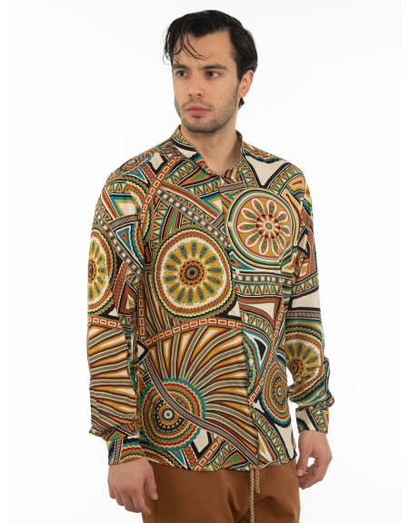 OVER-D Shirt mao OT1S2S2C09 Printed OVER-D - 4