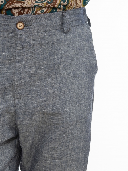 OVER-D Chino Παντελόνι OE1S2S2P23 Μπλε OVER-D - 5