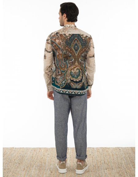 OVER-D Chino Παντελόνι OE1S2S2P23 Μπλε OVER-D - 8